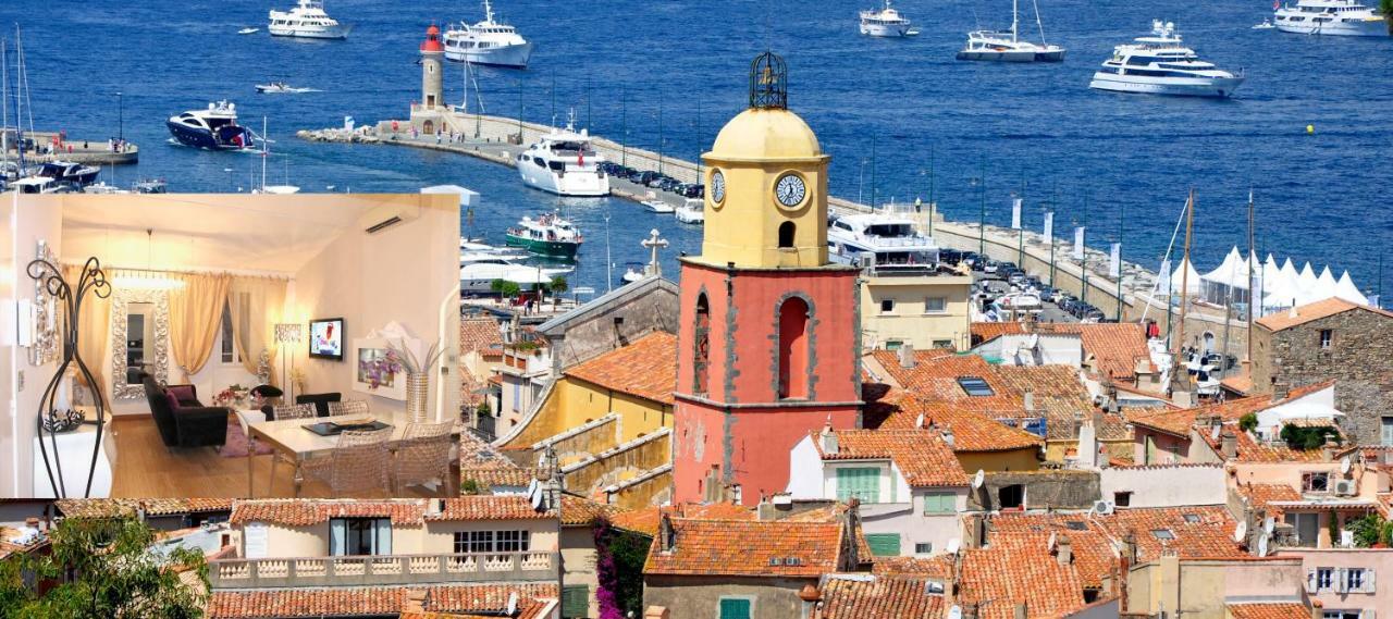 Elegante Appartmento Nel Quadrato D'Oro A St Tropez Saint-Tropez Exteriör bild